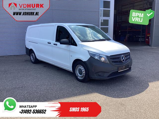 Mercedes-Benz VITO 116 CDI L3 XL EXPORT ONLY 2xSchuifdeur/ Standkachel/ Stoelverw./ Cruise/ Airco/ Trekhaak