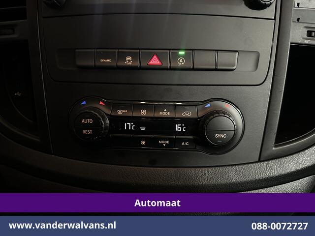 Mercedes-Benz VITO 116 CDI 164pk 9G-Tronic Automaat L3H1 Euro6 Airco | Camera | LED | Apple Carplay | 2500kg Trekhaak Android Auto, Cruisecontrol, Parkeersensoren, Bijrijdersbank