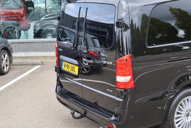 Mercedes-Benz VITO 119 CDI L3 Sportpakket l Dubbel Cabine l 4 x 4 l AIRMATIC l 360 gr Camera l 2,5t AHW | DISTRONIC | gewicht l MBUX l LEDER l Stoelverwarming l 2 x Schuifdeuren l Luchtvering l Luxe Lederen interieur l Geen BPM l