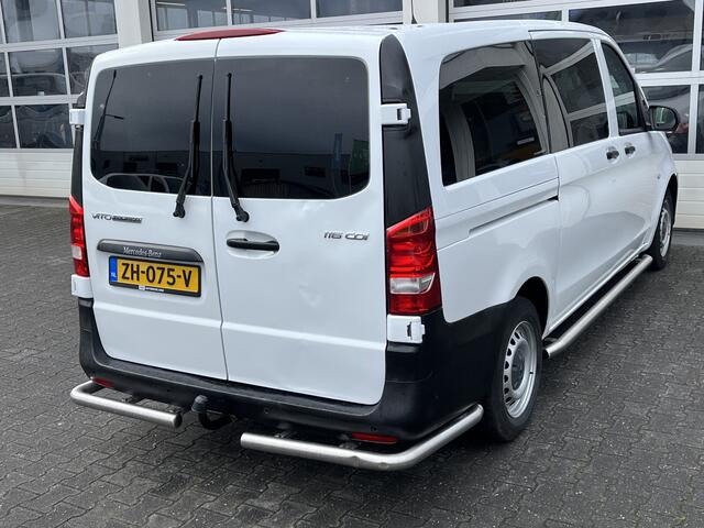 Mercedes-Benz VITO Tourer 116 BlueTEC Pro Lang Btw vrij Airco Cruise control PDC Euro 6 geschikt voor Taxi Groeps vervoer Personenbus Combi Kombi Tourer Marge