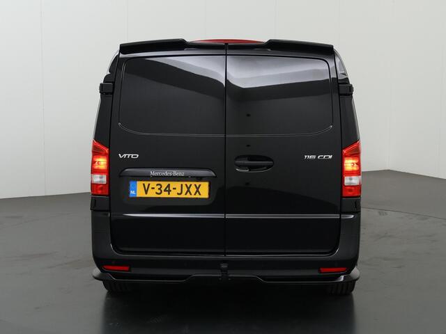 Mercedes-Benz VITO 116 CDI Aut. | L3 XL | Pro | EDITION | 19" Velgen | Spoilerpakket | Treeplanken | Automaat | Parkeercamera | Distronic Plus | Trekhaak 2500Kg | Dubbele schuifdeuren | Stoelverwarming | Certified