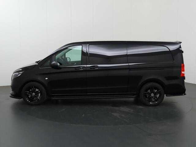 Mercedes-Benz VITO 116 CDI Aut. | L3 XL | Pro | EDITION | 19" Velgen | Spoilerpakket | Treeplanken | Automaat | Parkeercamera | Distronic Plus | Trekhaak 2500Kg | Dubbele schuifdeuren | Stoelverwarming | Certified
