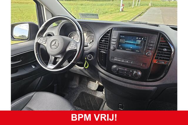 Mercedes-Benz VITO 116 L2 Automaat Aut Trekhaak Camera Navi Leer Lm-Velgen Euro6 Airco Deuren 3-Zits