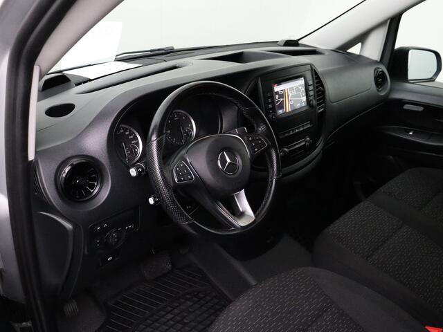 Mercedes-Benz VITO 116CDi 9G-Tronic Automaat Lang | Achterdeuren | Navigatie | Airco | Cruise | 3-Persoons