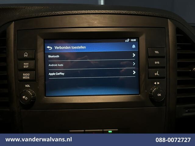 Mercedes-Benz VITO 116 CDI 164pk L2H1 Euro6 Airco | Camera | Navigatie | Trekhaak | Apple Carplay Cruiscontrol, Android Auto, Parkeersensoren
