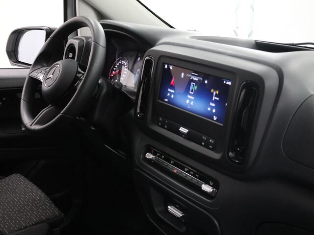 Mercedes-Benz VITO 116 CDI | L2 | AUT. | PRO | Navigatie | Camera | Cruise Control | Stoelverwarming | 3-zits | Achterdeuren met ruit | Certified