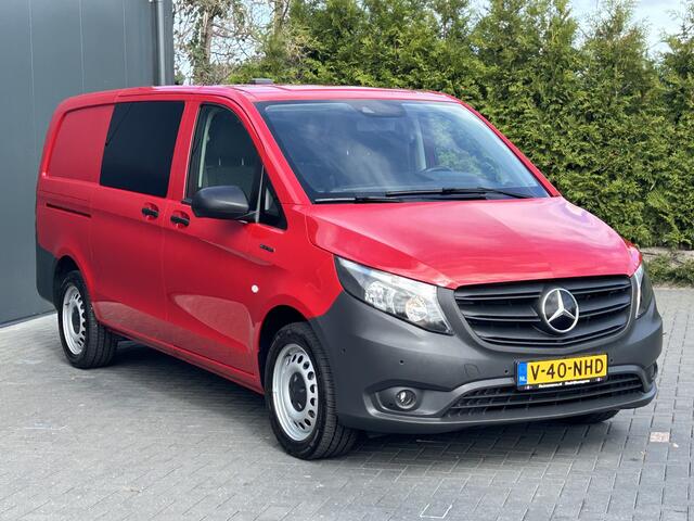 Mercedes-Benz VITO eVito 66 kWh 116 PK BPM VRIJ / 14.706 KM !! / L2H1 / AUTOMAAT / ACHTERKLEP / AIRCO / CRUISE / NAVI / CARPLAY / STOELVERWARMING / 3-ZITS / PDC