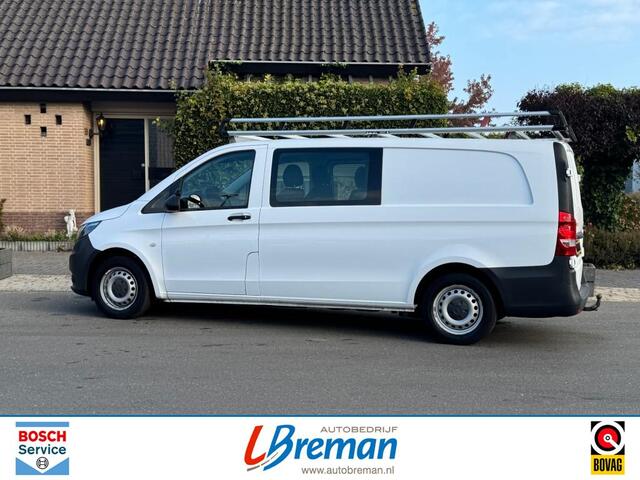 Mercedes-Benz VITO 114 CDI Dubbel Cabine Comfort L3 Automaat Clima trekhaak achterdeuren