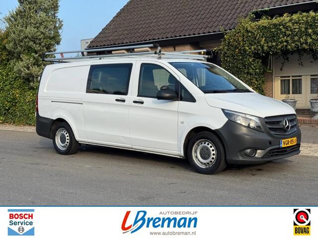 Mercedes-Benz VITO 114 CDI Dubbel Cabine Comfort L3 Automaat Clima trekhaak achterdeuren