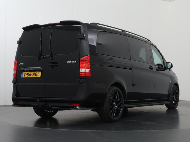 Mercedes-Benz VITO 119 L3 XL Pro | EDITION | DUBBELE CABINE | MULTI-BEAM LED | ACHTERUITRIJCAMERA | 2500 KG AHW TREKHAAK | ACHTERDEUREN | 2X ZIJSCHUIFDEUR | CRUISE CONTROL | STOEL - STOEL | METALLIC