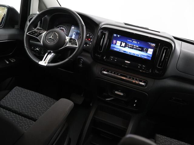 Mercedes-Benz VITO 119 L3 XL Pro | EDITION | DUBBELE CABINE | MULTI-BEAM LED | ACHTERUITRIJCAMERA | 2500 KG AHW TREKHAAK | ACHTERDEUREN | 2X ZIJSCHUIFDEUR | CRUISE CONTROL | STOEL - STOEL | METALLIC