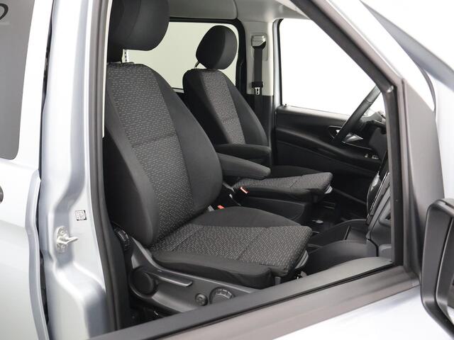 Mercedes-Benz VITO 119 L3 XL Pro | Aut. | Edition | Dubbele Cabine MULTI-BEAM LED | ACHTERUITRIJCAMERA | 2500 KG AHW TREKHAAK | ACHTERDEUREN | 2X ZIJSCHUIFDEUR | CRUISE CONTROL | STOEL - STOEL | METALLIC