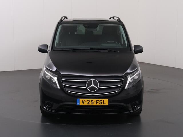 Mercedes-Benz VITO 124 CDI | Aut. | L3 XL | Dubbele Cabine | 237 PK | Navigatie | Bluetooth | Stoelverwarming | Cruise Control | Climate Control | 5-zits | Lederen Bekleding | 2500 KG. AHG | Certified