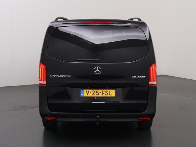Mercedes-Benz VITO 124 CDI | Aut. | L3 XL | Dubbele Cabine | 237 PK | Navigatie | Bluetooth | Stoelverwarming | Cruise Control | Climate Control | 5-zits | Lederen Bekleding | 2500 KG. AHG | Certified