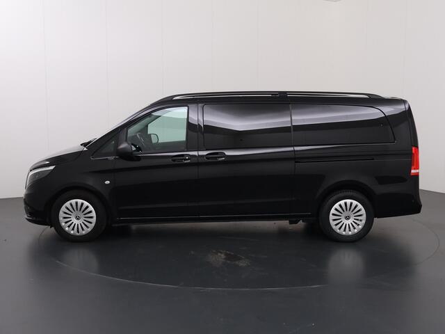 Mercedes-Benz VITO 124 CDI | Aut. | L3 XL | Dubbele Cabine | 237 PK | Navigatie | Bluetooth | Stoelverwarming | Cruise Control | Climate Control | 5-zits | Lederen Bekleding | 2500 KG. AHG | Certified