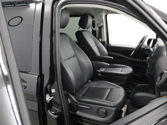 Mercedes-Benz VITO 124 CDI | Aut. | L3 XL | Dubbele Cabine | 237 PK | Navigatie | Bluetooth | Stoelverwarming | Cruise Control | Climate Control | 5-zits | Lederen Bekleding | 2500 KG. AHG | Certified