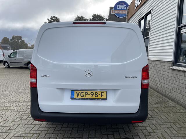 Mercedes-Benz VITO 119 CDI 190pk Lang L2H1 automaat / vaste prijs rijklaar ¤ 20.950 ex / lease vanaf ¤ 342 / airco / cruise / navi / camera / achterklep / euro 6 diesel / bpm vrij !