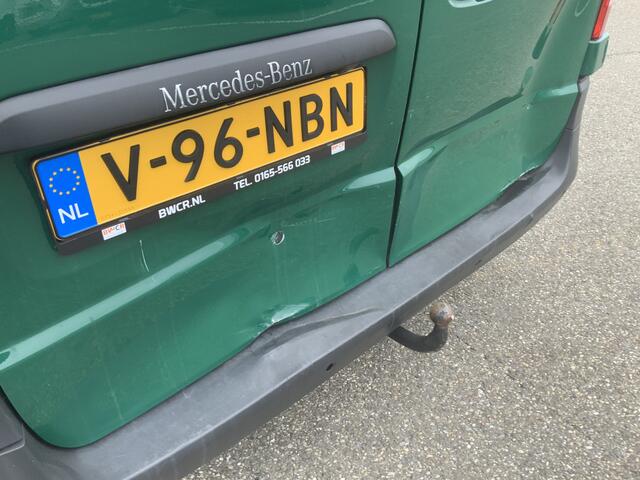 Mercedes-Benz VITO 114 CDI Extra Lang Automaat Airco Cruise Navi Camera Trekhaak 2000 kg 3 Zits Euro 6 Achter Schade