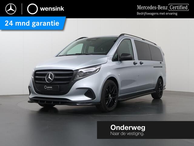 Mercedes-Benz VITO 119 L3 XL Pro | EDITION | DUBBELE CABINE | MULTI-BEAM LED | ACHTERUITRIJCAMERA | 2500 KG AHW TREKHAAK | ACHTERDEUREN | 2X ZIJSCHUIFDEUR | CRUISE CONTROL | STOEL - STOEL | METALLIC