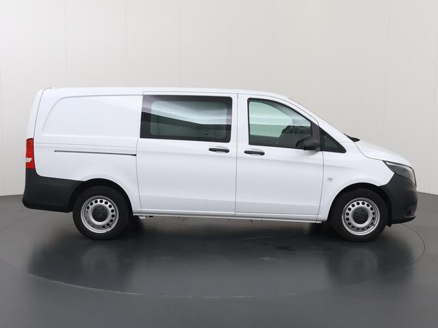 Mercedes-Benz VITO 116 CDI | Aut. | Lang L2 | Schuifdeur L+R | Navigatie | Parkeercamera | Stoelverwarming | Cruise Control | Trekhaak | Climate Control | 2-zits | 2500KG. AHW | Certified |