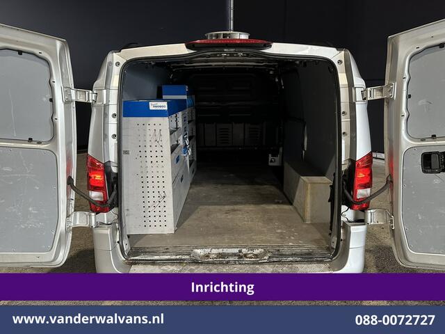 Mercedes-Benz VITO 111 CDI L2H1 inrichting Euro6 Airco | Camera | Navigatie | Cruisecontrol | Trekhaak Parkeersensoren, Sidebars, Bijrijdersbank