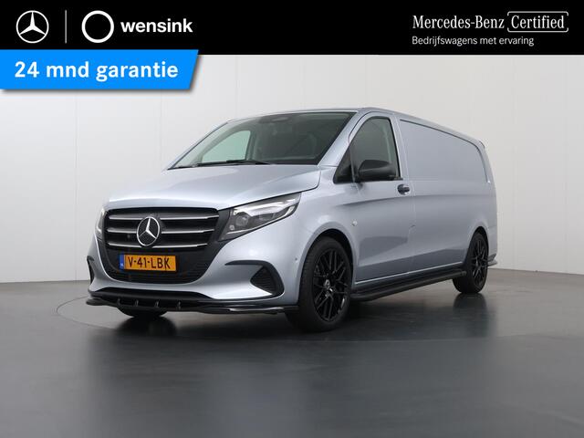 Mercedes-Benz VITO 119 CDI Aut. | XL L3 | Select | EDITION | Luchtvering | Distronic Plus | Spiegelpakket | Stoelverwarming | Dodehoekassistent | Climate Control | Parkeerpakket | Comfortstoelen | Afneembare trekhaak | Lichtmetalen Velgen |