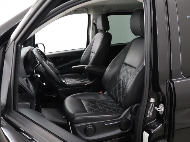 Mercedes-Benz VITO 119 CDI Aut. | L2 Lang | Dubbele Cabine | Navigatie | Parkeercamera | Airco | Cruise Control | LM Velgen | Trekhaak | Lederen Bekleding |