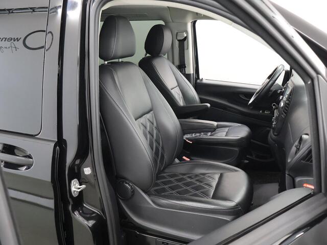 Mercedes-Benz VITO 119 CDI Aut. | L2 Lang | Dubbele Cabine | Navigatie | Parkeercamera | Airco | Cruise Control | LM Velgen | Trekhaak | Lederen Bekleding |
