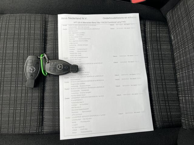 Mercedes-Benz VITO 110 CDI Lang 3p Lease ¤220 p/m, Airco, Trekhaak, onderhoudshistorie aanwezig