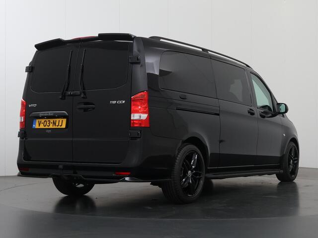 Mercedes-Benz VITO 119 CDI XL L3 Pro | Dubbele Cabine | EDITION | MULTI-BEAM LED | ACHTERUITRIJCAMERA | 2500 KG AHW TREKHAAK | ACHTERDEUREN | 2X ZIJSCHUIFDEUR | CRUISE CONTROL | STOEL - STOEL | METALLIC