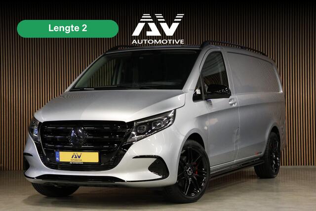 Mercedes-Benz VITO 116 CDI L2 Automaat | BPM VRIJ | Multibeam LED | CarPlay | Camera | Dodehoek | MF Stuur | DAB | Climate control | 3-Zitter | Lederen bekleding