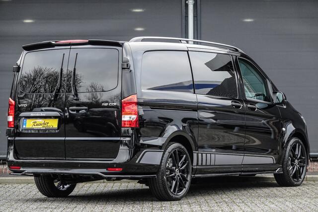 Mercedes-Benz VITO 119Cdi 190Pk 9G-Tronic Aut. | Dubbele Cabine | Mixto Select Sport | Lang | 360° Camera | 2xSchuifdeur | 20'' | Obsidian Black