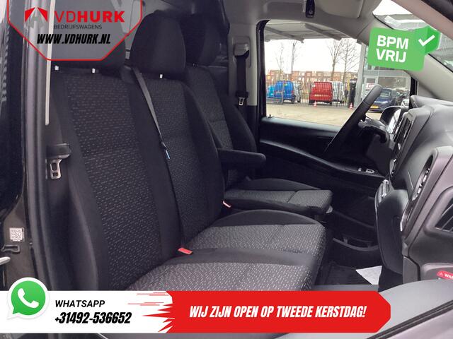 Mercedes-Benz VITO 116 CDI Aut. L2 BPM VRIJ! LED/ Carplay/ 270Gr.Deuren/ Stoelverw./ Navi/ Camera/ Cruise/ PDC/ Trekhaak