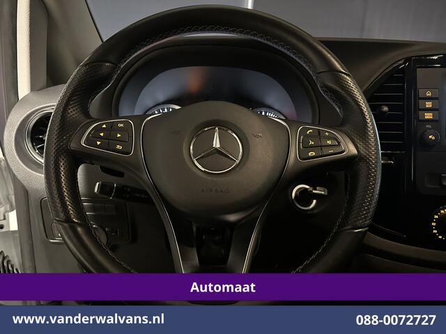Mercedes-Benz VITO 114 CDI 136pk 9G-Tronic Automaat L2H1 Euro6 Airco | Camera | Apple Carplay | Cruisecontrol Android Auto, Bumper in de kleur, Achterklep, Parkeersensoren, Bijrijdersbank