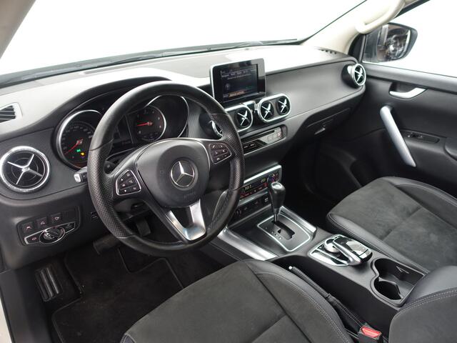 Mercedes-Benz X-Klasse 250 d 4-MATIC AMG Night Edition Aut- Anderhalf Cabine, 360 Camera, Xenon Led, Hardtop, Stoelverwarming, Treeplanken, Clima, Cruise