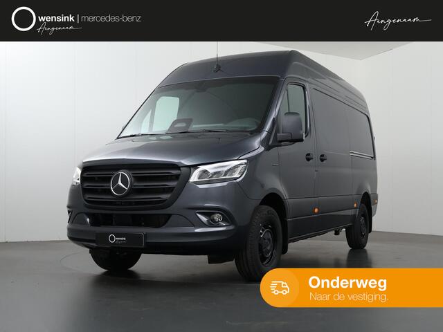 Mercedes-Benz eSprinter 314 L2 SEELCT 81kWh | DC laden 115 kW | Dubbele Schuifdeur | 3 zits | Stoelverwarming | Climate Control |
