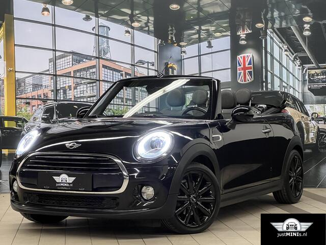 Mini COOPER CABRIO 136 pk NAVI LED 17" UNION JACK 1e eig