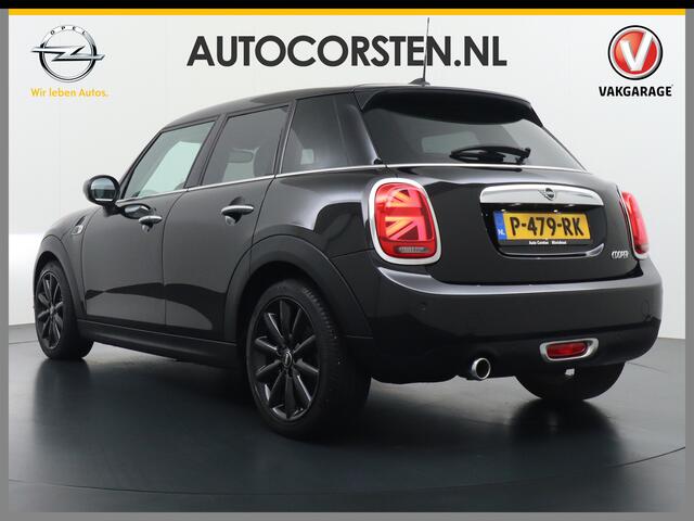Mini COOPER Mini 1.5T 136PK Chili Navi Park-Assist Pdc-a+v WiFi-vb. Connected-Navi 1/2 Leer -Sport stoelen+Verwarmd Cruise Control LED-v+a Dual-Ecc Voorruitverwarming Sport-Green-Modus Stoelverwarming 17"Lmv DAB Chroomline