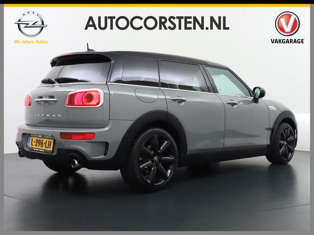Mini COOPER CLUBMAN Mini 2.0T 192PK AUT-6 S Chili 1/2 Leer-SportStoel.Navi PDC LED Keyless-Go Ecc Stoelverwarmd Cruise DAB Led Lmv Bluetooth Privacy Glas 2.0 twin Scroll Turbo Mini excitement pack Intelligent noodroep Teleservice Active guard Euro6