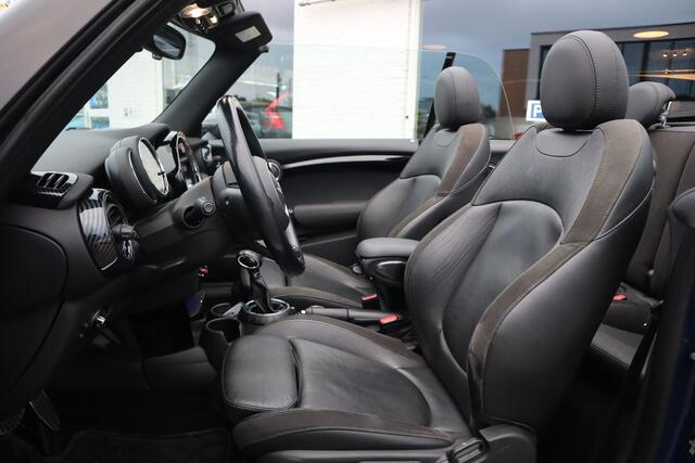 Mini COOPER S Mini Cabrio 2.0 CHILI SERIOUS BUSINESS LEER|NAVI|STOELVERWARMING|PARK-ASSIST|ZEER COMPLEET