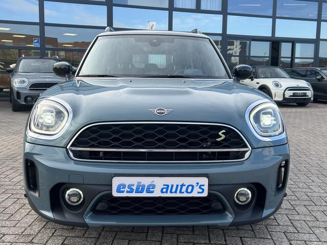 Mini COUNTRYMAN Mini 2.0 Cooper SE ALL4 YOURS Navi Plus Panoramadak Head-Up Keyless ACC DAB Leer Sportstoelen Camera Carplay Clima 1e Eigenaar Plug In Hybride Sage Green 1e Eigenaar BTW Auto Union Jack Achterlichten