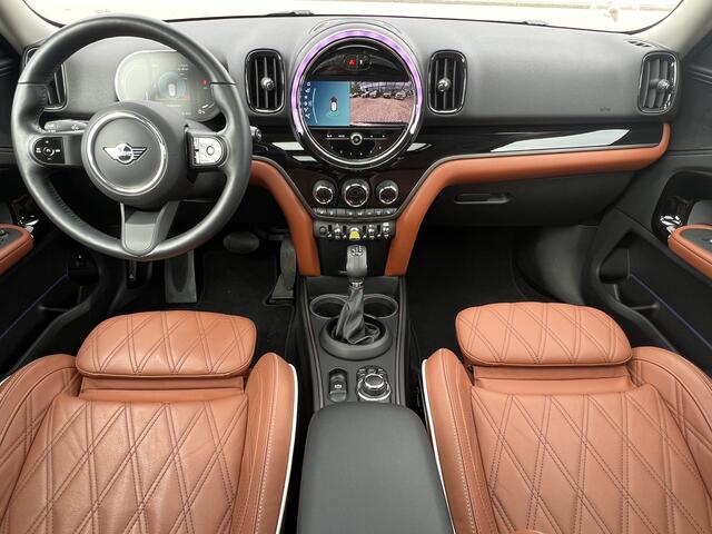 Mini COUNTRYMAN Mini 2.0 Cooper S E ALL4 Navigatie Panoramdak Sportstoelen Leder Stoel + Stuurverwarming Carplay Keyless Clima Camera Plug In Hybride