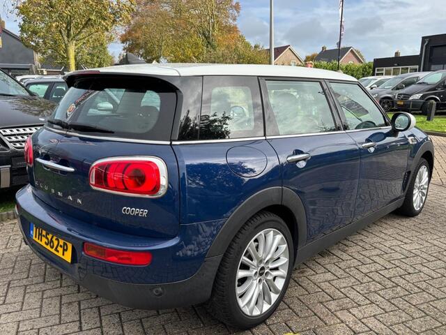 Mini MINI 1.5 Cooper Chili Clubman 2017 Blauw / WIt