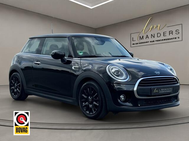 Mini ONE 1.5 Business Edition 2021 ZWART | Leder | Benzine | Climate Cont