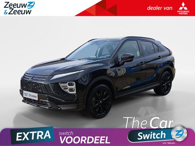Mitsubishi ECLIPSE Cross 2.4 PHEV Black Edition | ALL BLACK | 19 INCH ALL SEASON BANDEN | 360 CAMERA | ADAP. CRUISE |