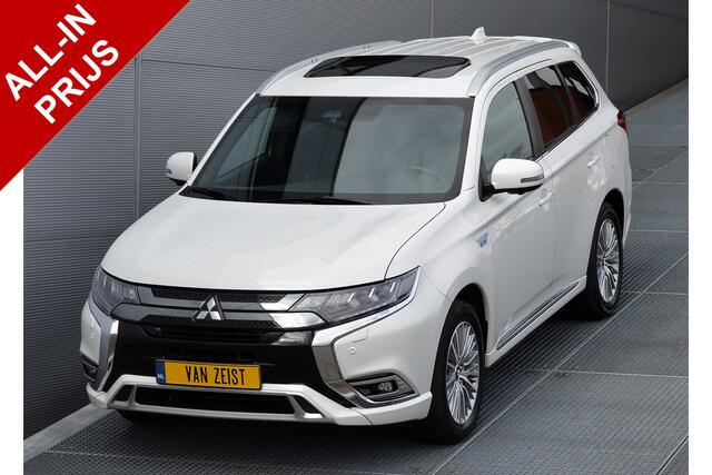 Mitsubishi OUTLANDER PHEV 2.4 INSTYLE 4WD | PLUG IN HYBRID | V2G | FULL OPTIONS | SCHUIFDAK | ADAPTIEF CRUISE | FABRIEKSGARANTIE TOT 21-04-2029* | ALL IN RIJKLAARPRIJS