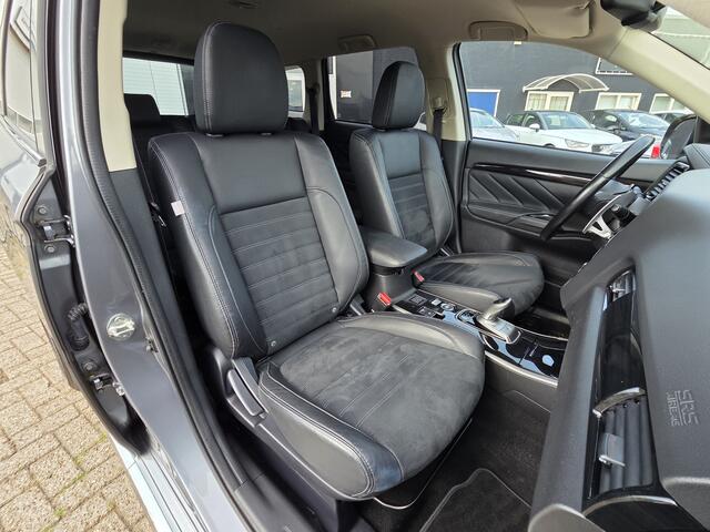 Mitsubishi OUTLANDER 2.4 PHEV 4WD INTYLE+ PREMIUM 360 CAMERA|KEY LESSGO|XENON LED|LEDER/ALCANTARA|1E EIGENAAR|DEALER ONDERHOUDEN Maandag tot Vrijdag van 09.00 tot 20.00 uur en Zaterdag van 09.00 tot 18.00 uu