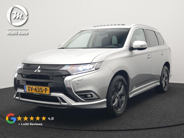 Mitsubishi OUTLANDER 2.4 Intense+ Plug In Hybrid 225pk Dealer O.H. PHEV | Trekhaak Afneembaar | Schuif-/Kanteldak | Camera | Sportstoelen & Stuur Verwarmd | LED Koplampen | Keyless | Apple Carplay | Blis | DAB |
