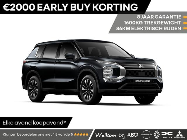 Mitsubishi OUTLANDER Instyle 2.4 Plug-in Hybride | Adaptive Cruise Control (ACC) | Blind Spot Warning (BSW) | Head-up Display