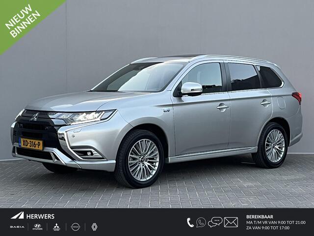 Mitsubishi OUTLANDER 2.4 PHEV Instyle / Trekhaak (Trekgewicht 1.500kg) / Elektrisch Glazen Schuif- en Kanteldak / Navigatie via Apple Carplay & Android Auto / Stuur- en Stoelverwarming / Rondomzicht camera / Keyless Entry & Start / Adaptieve Cruise Control / Climate Control /
